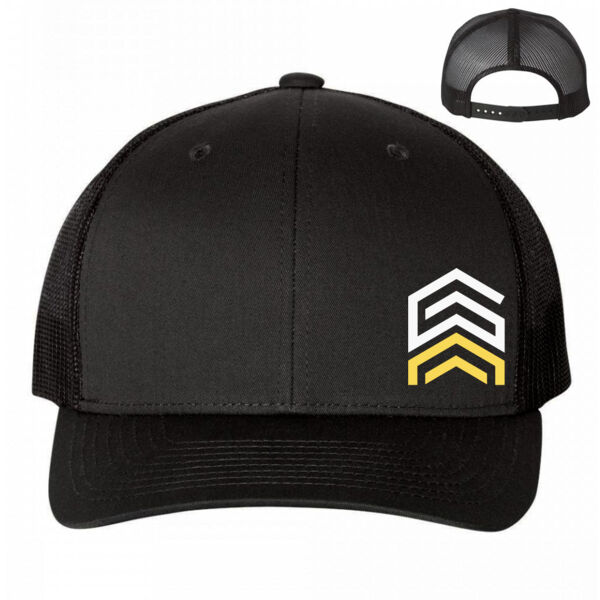 GYM ACADEMY LOGO - SNAPBACK TRUCKER HAT - $HBW847$ Thumbnail
